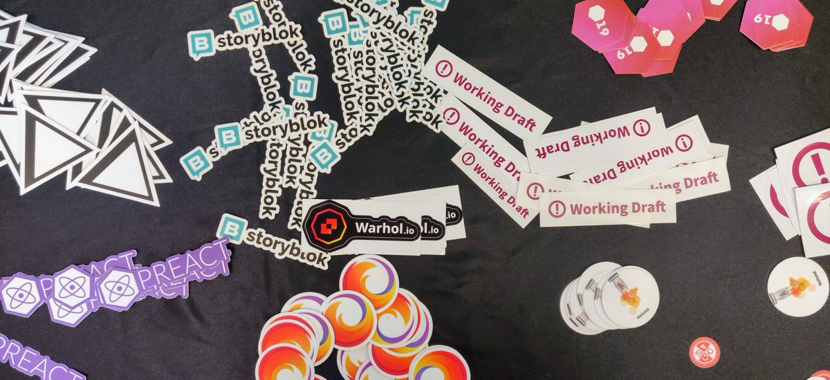 workingdraft's tweet image. Working Draft Aufkleber in guter Gesellschaft #ScriptConf