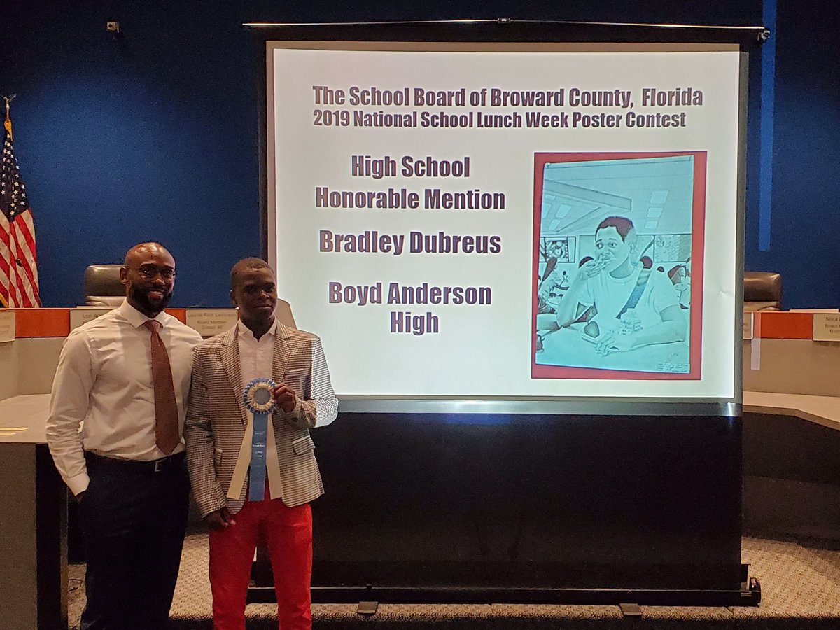 Winfred Porter (@ap_wporter) on Twitter photo Congratulations to Bradley on his 2nd place finish in the National School Lunch Week Poster Contest. #NSLW2019 <a href="/JamesGriffin_II/">James F. Griffin II</a> Congratulations to Bradley on his 2nd place finish in the National School Lunch Week Poster Contest. #NSLW2019 <a href="/JamesGriffin_II/">James F. Griffin II</a>