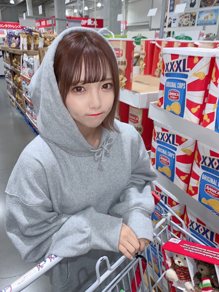 パーカー×メンズサイズはどうですか、！好きだったらRT🙆🏻‍♀️笑