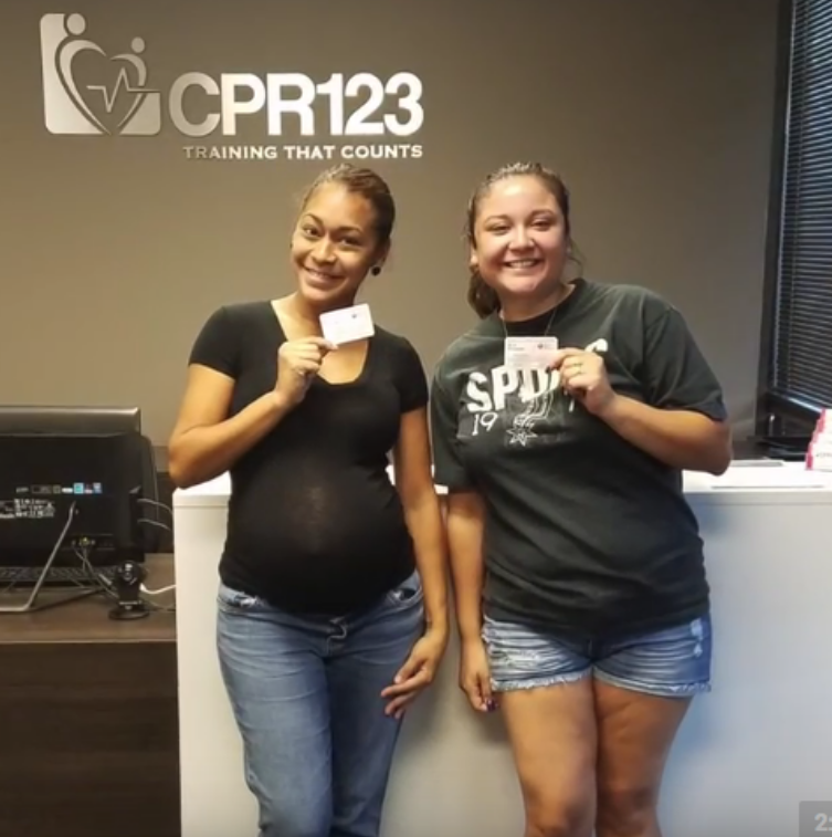 CPR123NewYork's tweet photo. Two happy customers with their certification cards! https://t.co/B0hqHpRlG2