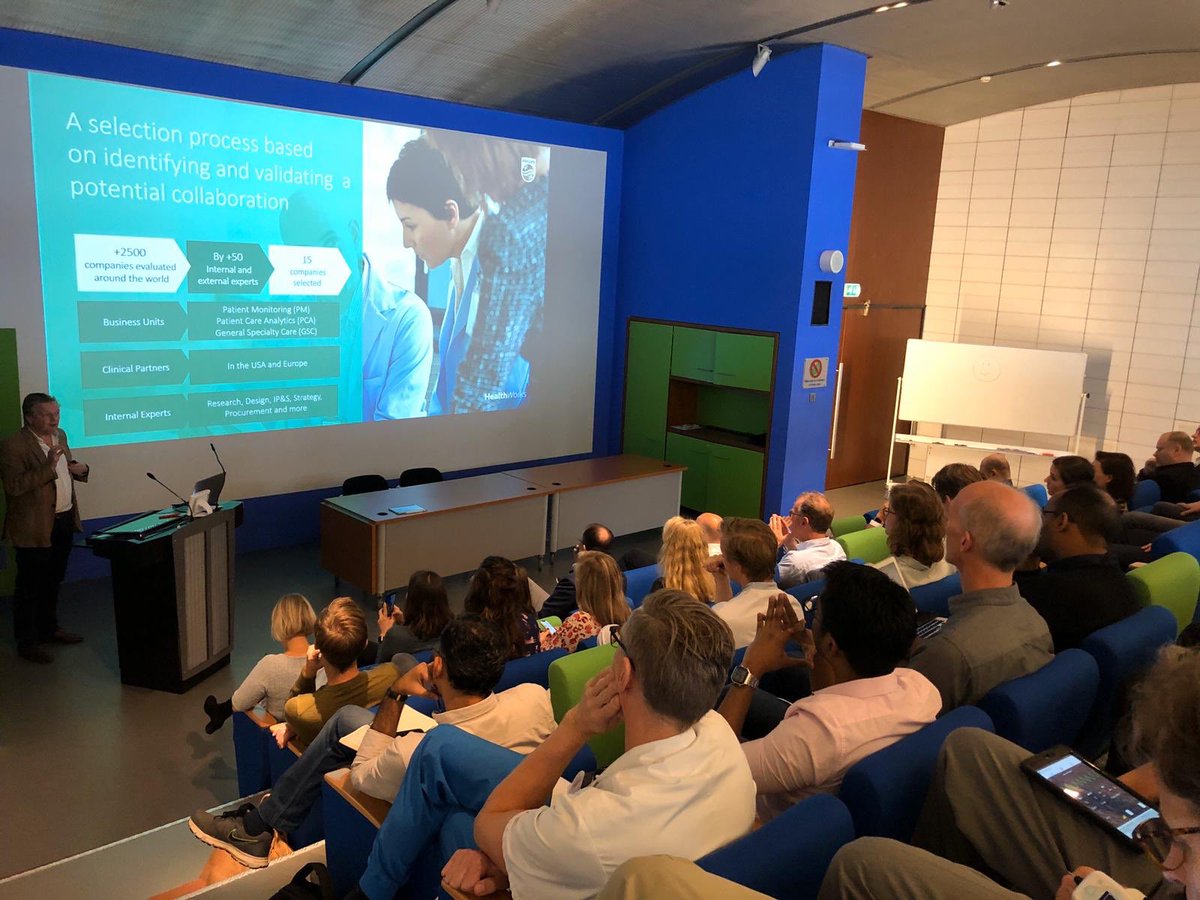 It’s an exciting day for THINC.! Philips Healthworks is present at the UMC Utrecht with start-ups that represent the future in patient monitoring! #philipshealthworks #thincforward #umcutrecht #meandermedischcentrum