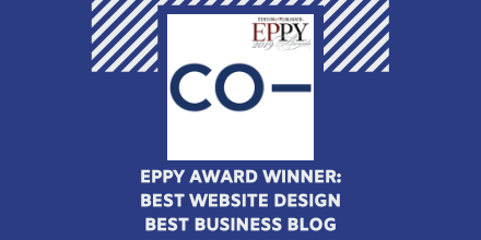 growwithco's tweet photo. Big news: We've won TWO @EditorPublisher #EPPY Awards: Best Business Blog + Best Overall Website Design. Thank you! We feel honored!  🏆 🏆cc: @USChamber https://t.co/HPcCbjDMW0