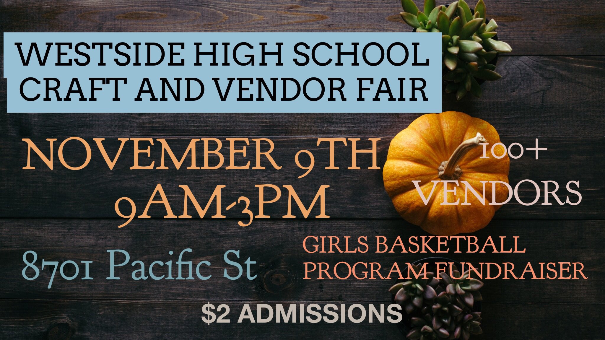 Westside High School Craft Fair (WHSCraftFair) / Twitter