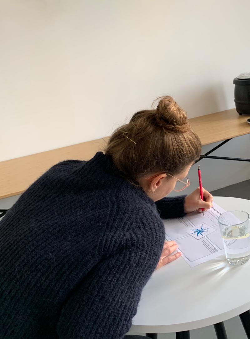 lead_berlin's tweet photo. Heute geht unser Führungskompass den nächsten Schritt in die LEAD Community: Unser @BenSahlmueller und Tobias Leipprand befähigen in unserem ersten TtT aka Train-the-Trainer die ersten DozentInnen selbst anzuwenden.
https://t.co/Vh4IPyP1Ch
#LEADberlin #leadershiponfire https://t.co/Kd01bTqycJ