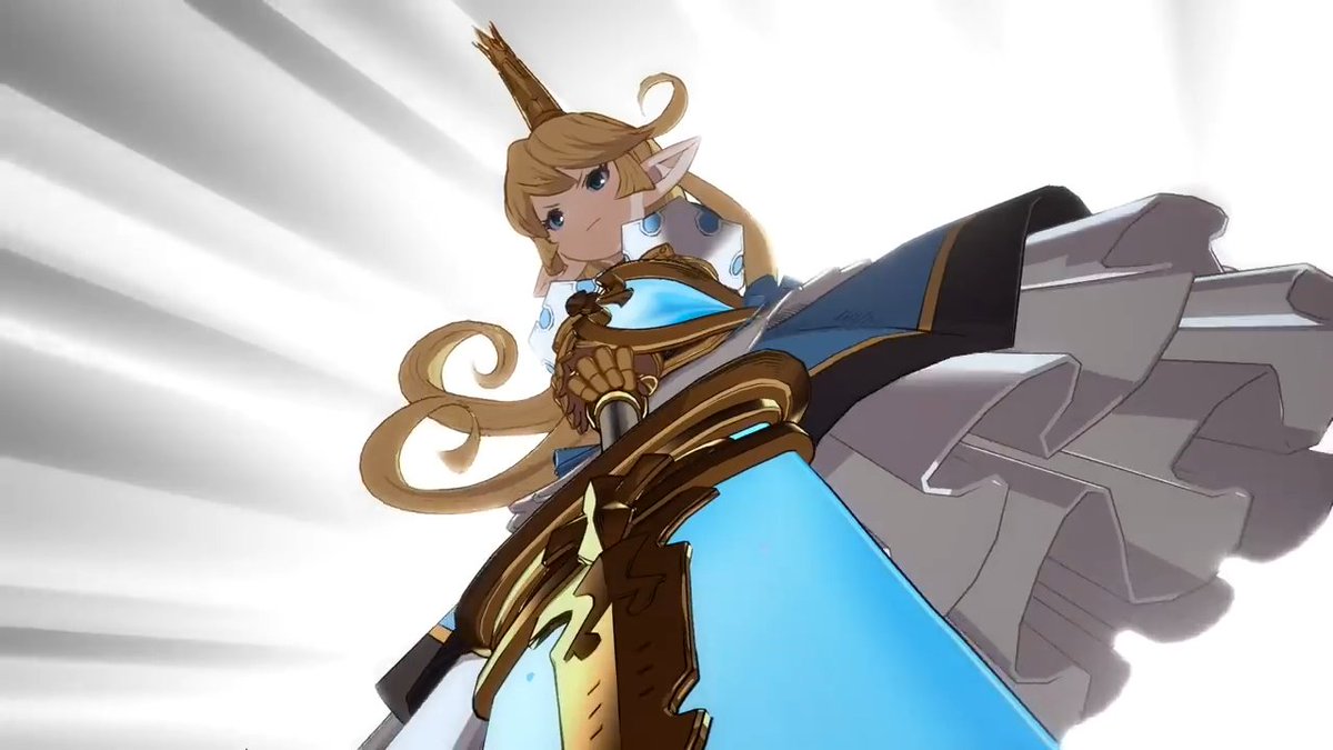 三田ニ郎 A K A Shimonkin グラブル本家知らないけどグラブルvsやる予定の人向けの事を言うと グラブル Vsプレイアブルキャラで 本家の設定上 一番強いのは主人公除いたら多分シャルロッテなんすよ 多分 この見た目幼女 24歳 のエドモンド本田 実は