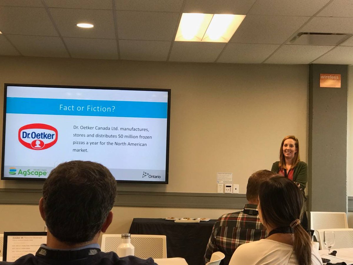 AgScapeON's tweet photo. It's day two of the @UofGuelphOAC Food Processing PD event and we're showcasing #AgScape #agriculture and #food educational programs and #resources that are created and taught by our professional, experienced and #certified #teachers. #SHSMPD19 https://t.co/AG90LWapIV