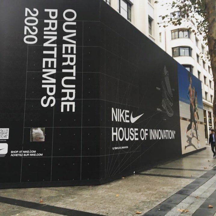 It’s all going on behind the hoarding on the Champs Élysées in Paris! <a href="/Nike/">Nike</a> #HouseofInnovation is taking shape.... watch this space!
.
#milkstructures with @hyphen_archi &amp; <a href="/emtecnicaLLP/">E+M Tecnica LLP</a>
.
.
#nikeparis #milkretail #behindthehoarding #structuralengineering