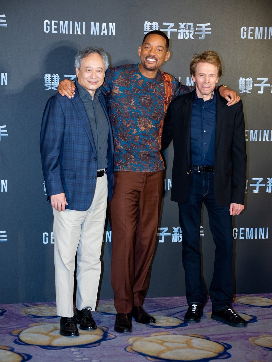 Will Smith &amp; Director Ang Lee, along with producer <a href="/BRUCKHEIMERJB/">BRUCKHEIMER FILMS/TV</a>  arrived in Taipei earlier this week for the premiere of “Gemini Man” and the hotel made several special arrangements to welcome them with Taiwanese warm hospitality!