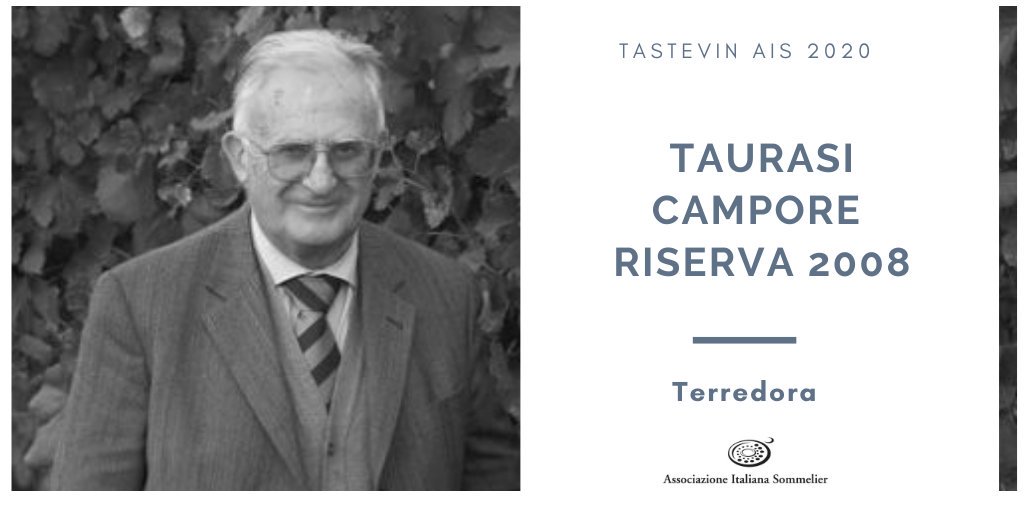#Taurasi, campione di #Campania. Quello di <a href="/Terredorawines/">Terredora Di Paolo</a> merita un #tastevin su #vitae2020. Consegna <a href="/lucianpignataro/">Luciano Pignataro</a> <a href="/AisCampania/">Sommelier Campania</a> @gianlusempri