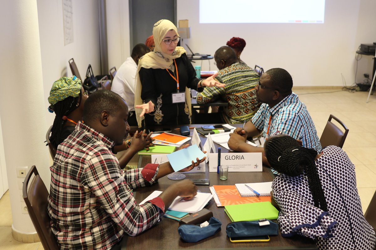 benajibanada's tweet photo. Facilitating a session on Teaming
#TNWA #transformnutrition #leadrship #africa #nutrition #dakar #senegal https://t.co/HcEEj11MlC