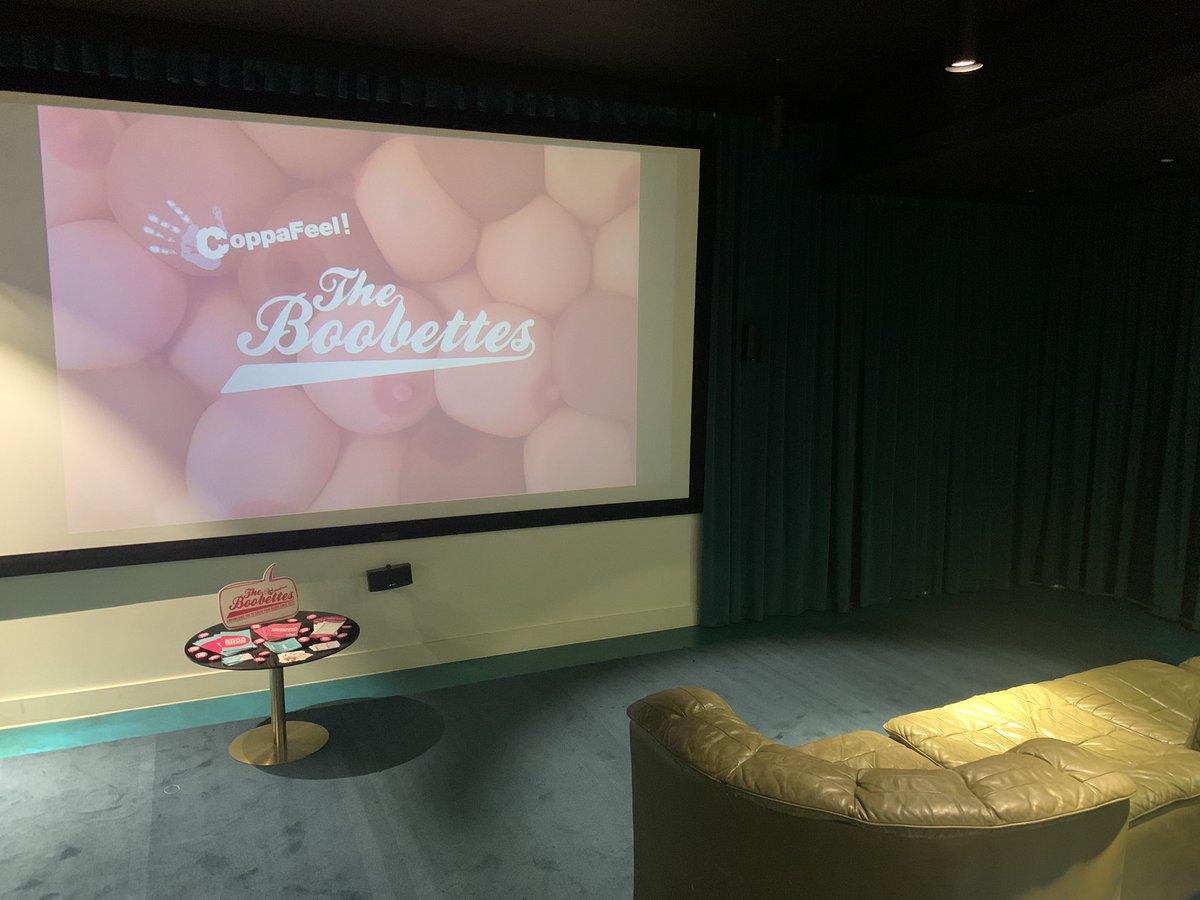 TheBoobettes's tweet photo. Today our Boobette @laerts23 is speaking to the lovely people @UKTV about @CoppaFeelPeople and all things boob checking and awareness. Thanks for having us and remember to check your boobs & pecs.
#breastcancerawareness #trustyourtouch #grablife #boobcheck https://t.co/Usj5y6KAEW
