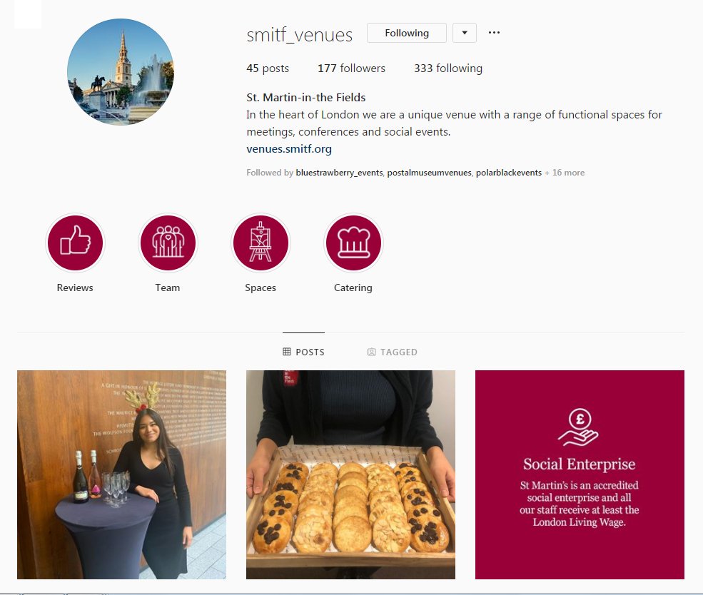 Happy Friday all! Follow us on our new Instagram page to see our Events in action instagram.com/smitf_venues/ #events #eventprofs #instagram #venuehire #London #eventplanner #HappyFriday