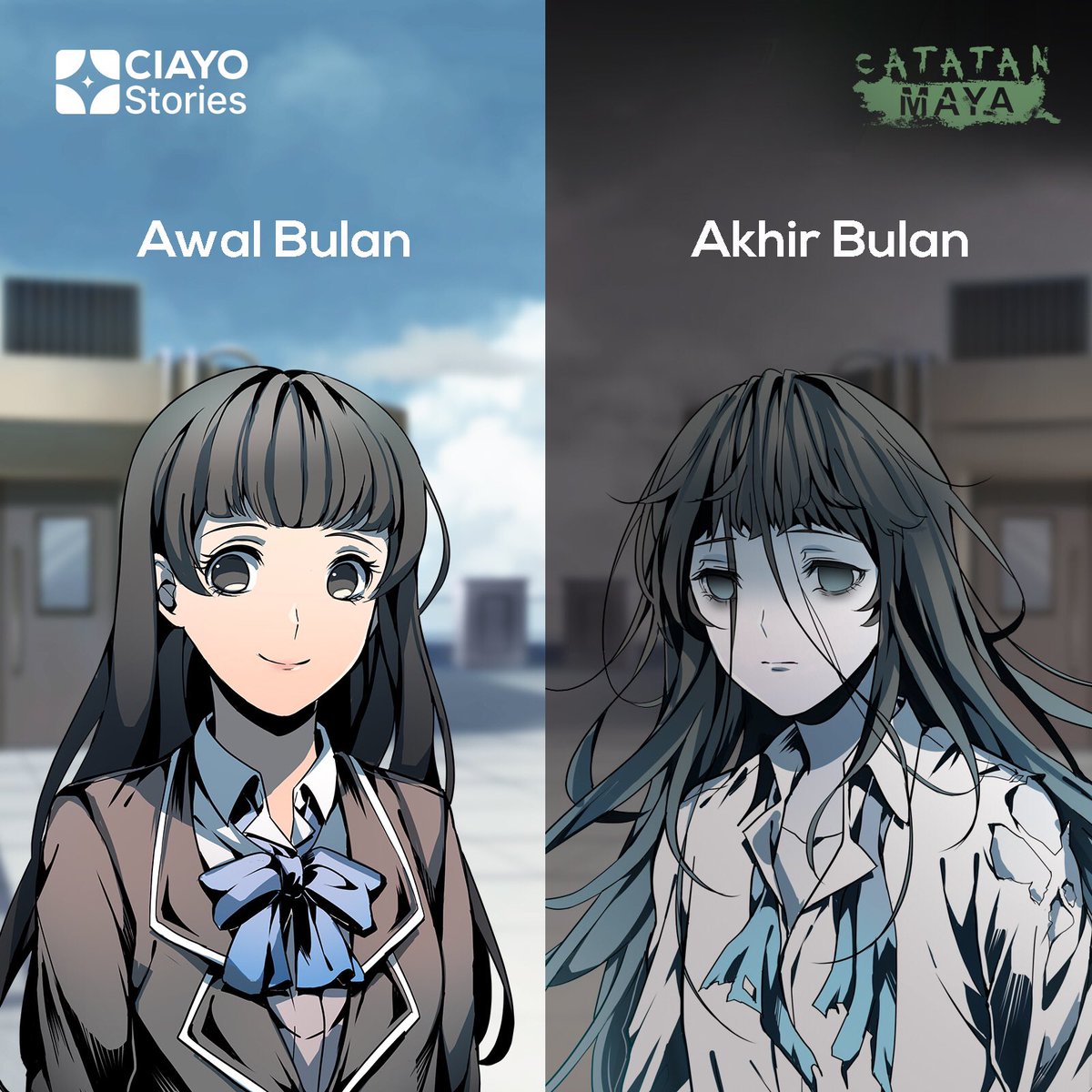 ciayostories's tweet photo. Perbedaan bentukan kamu pas awal bulan dan akhir bulan…… 

Siapa yang persis kayak gitu, ayo ngacungggg!

#CIAYOStories #CIAYOGames #Agate #TentuinMasaDepanmu #catatanmaya #akhirbulan #visualnovel #memekocakindonesia https://t.co/bs9vv7MAUD