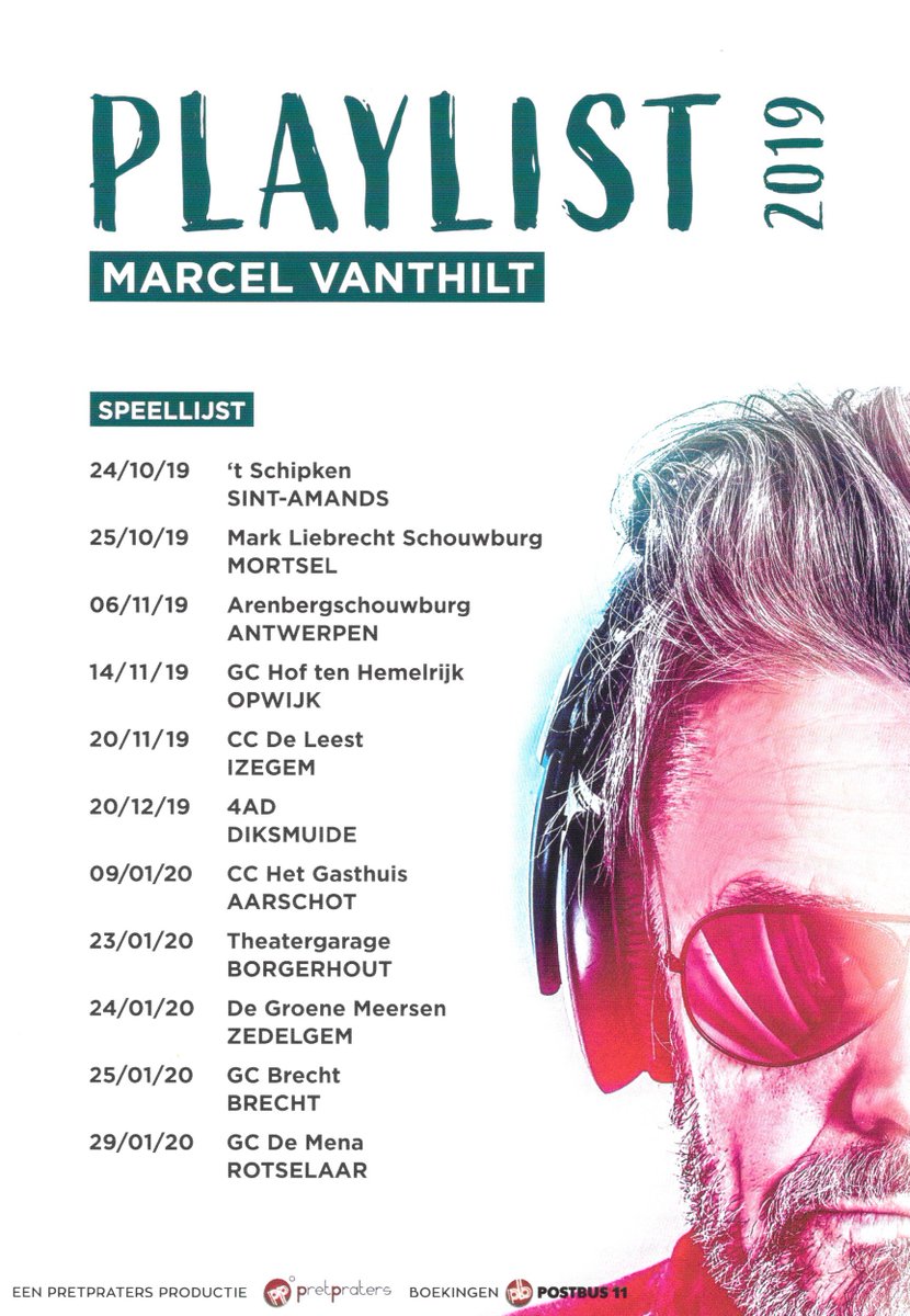 Marcel Vanthilt: Playlist 2019 tweet media