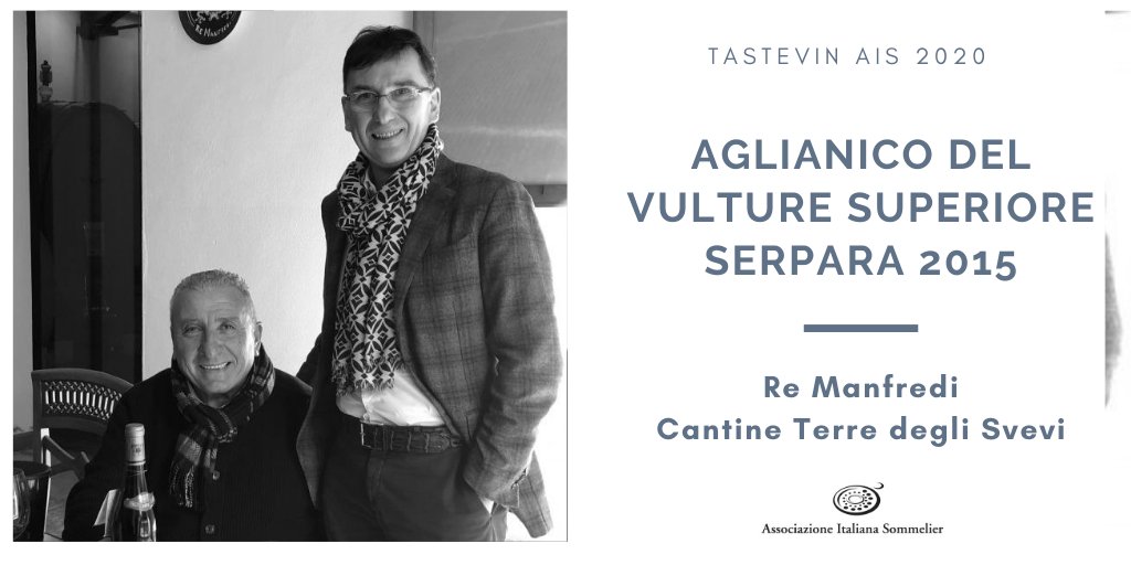 AISOfficial_ITA's tweet photo. In #Basilicata l’#aglianico del #vulture è un brand degno del #tastevin di #vitae2020 anche grazie a #remanfredi. @aisbasilicata @gianlusempri https://t.co/8GlrSUH1oe