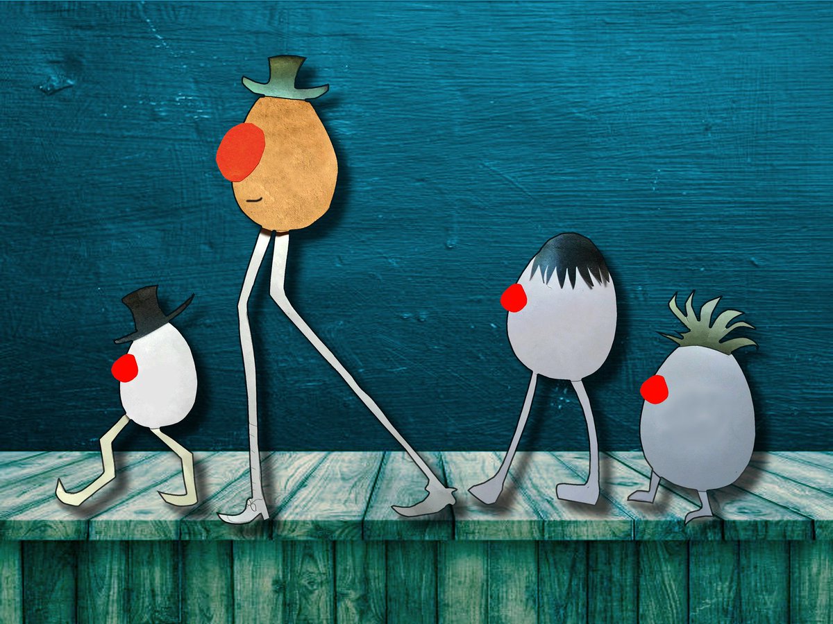 EventsLuton's tweet image. Meet a family of zany Eggs on Legs, living in a lost pocket of the globe. This weekend, the Garlic Theatre conjure a poetic, Dr Seuss inspired world full of eggcentric puppets and music to make you roll around with laughter. More details here: buff.ly/2nBejAW