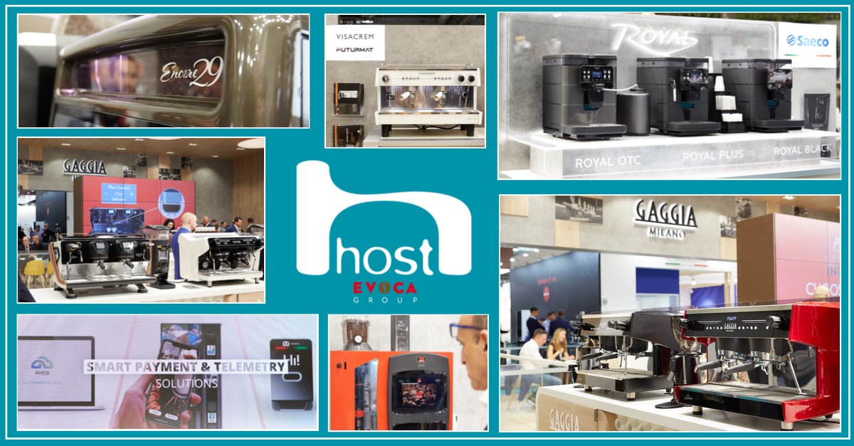 Evoca_Group's tweet photo. #GreetingsfromHost2019, an incredible event that attracted over 200 thousand visitors!
We were really happy with the whole show; it was the perfect environment to present the wide range of products we've designed specifically for the professional market.
We’ll be back! 😉☕️ https://t.co/yoyeTdpP3c