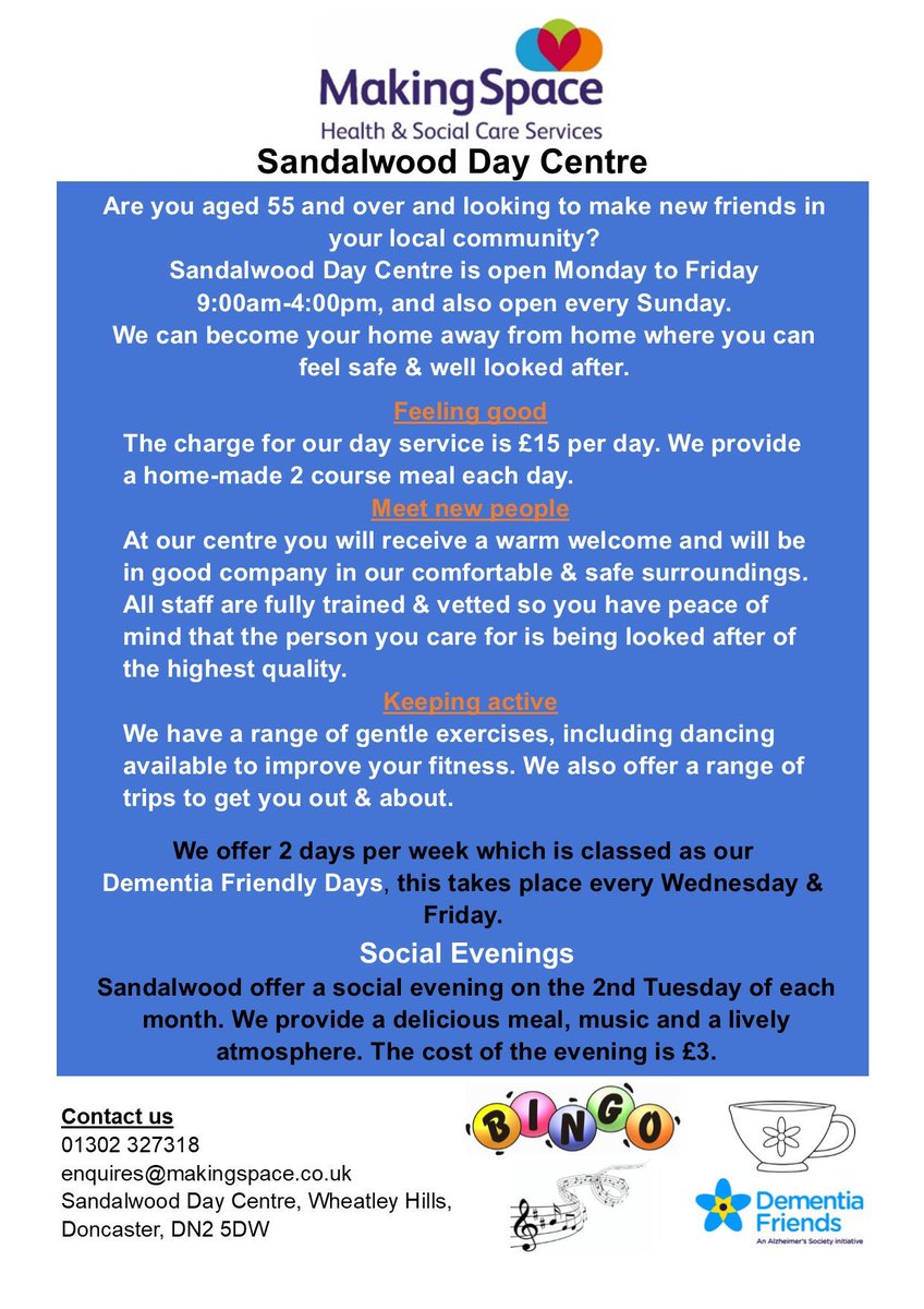Doncaster Carers Wellbeing Service tweet media