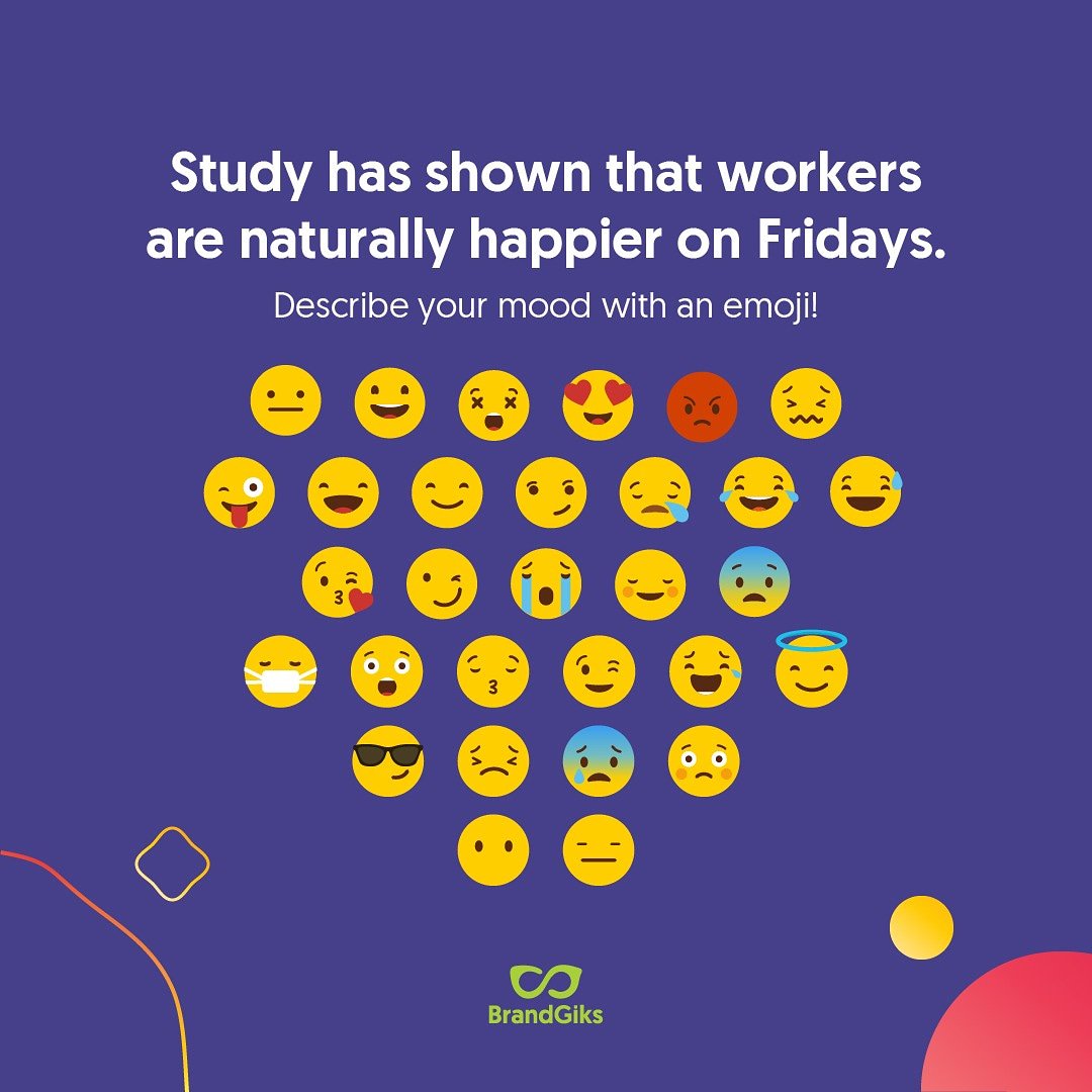 BrandGiks's tweet photo. What's your Friday mood? https://t.co/NZiSS4RKm7