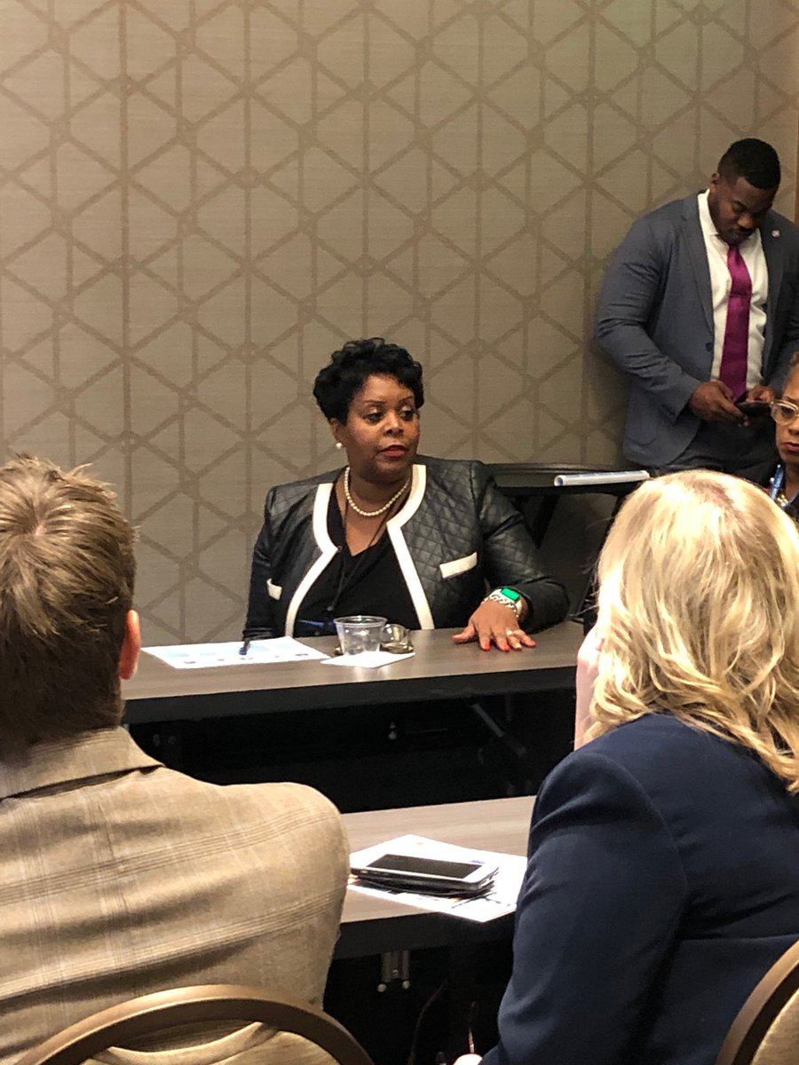 AnibalSolerJr's tweet photo. The room was packed!! Proud to jointly share the work of #MBKBuffalo. We still have much to do, but it was great to hear from attendees how impressed they were with the work and our progress.  #CGCS19 #WEareMBK #ChangingTheNarrative #BYMOC #EducationBargain #BPSrising #NYSMBK https://t.co/AKsTNC5vXy