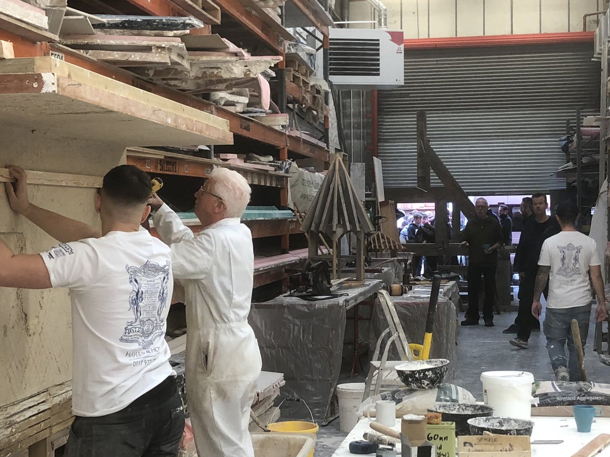 avonctg's tweet photo. Heritage open day at @haylesandhowe in Bristol today - great to see students from @MerchantsAc just arriving https://t.co/enWAPFGT2B