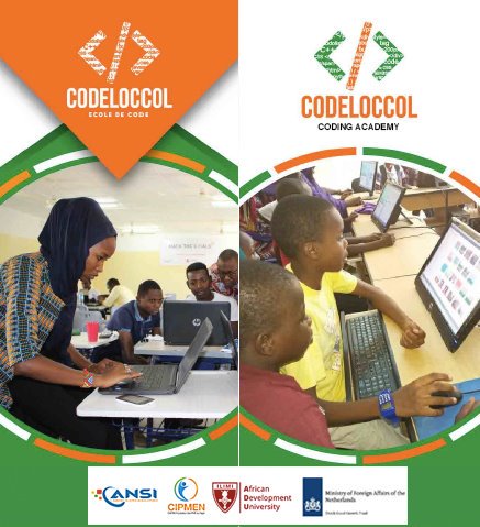 CodeLoccol's tweet image. Ne manquez pas la rentrée de nos #geeks à la première école 100% dédiée au code @CodeLoccol le Lundi 28 Octobre 2019 à la cité de l&apos;innovation #Sadoré à 10H 😉😉😉 

#Digital4Dev

Cc @rouffahi @i4dev2019 @AnsiNiger @ADULeads  @NLcivilsociety @Cipmen