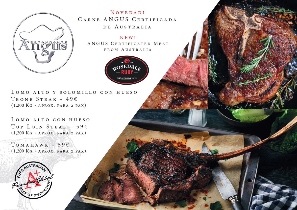 RestaurantsPM's tweet photo. Por un tiempo limitado ven y prueba nuestra #CarneAngus #certificada de #Australia

Just in &amp; for a limited time #AngusCertifiedMeat from #Australia

#Angus #RestaurantesPuertoMarina #PuertoMarinaBenalmádena
Reservations/ Reservas +34 952 57 57 98
https://t.co/EQeUt8xCio https://t.co/qN8zEfbZTf