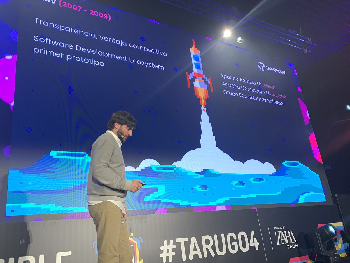 “Lo importante es que haya separación de responsabilidades en las diferentes partes del ciclo de vida”, interesante reflexión en la #tarugo4