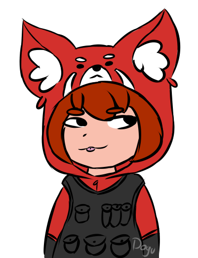 Dogutsune On Twitter This Gal In A Onesie Mlems At You What Do - red panda arsenal roblox skin