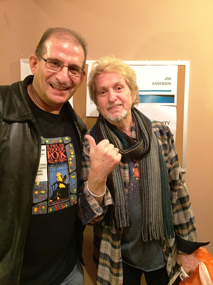 Jon Anderson, thanks for the music, the inspiration, the kindness u have shown to me & to others, for being such a great guy overall & for the @yesofficial pixie dust. Happy 75th birthday, Jon! I hope u have many more happy & healthy ones to come! @YESfeaturingARW @TheJonAnderson