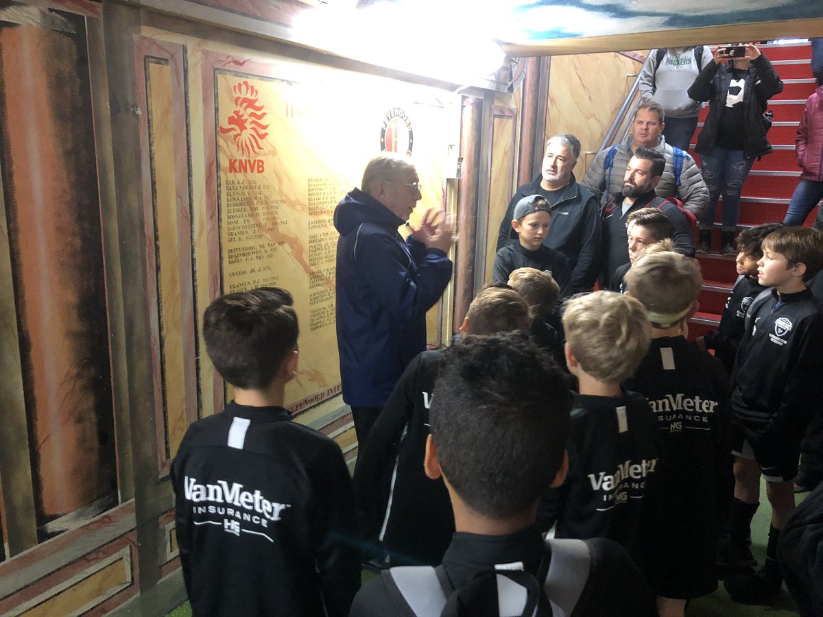 Another great stadium tour at <a href="/DeKuip/">Stadion Feijenoord</a> with <a href="/Feyenoord/">Feyenoord Rotterdam</a>.  Never disappoints.  The boys learned a lot.  <a href="/TNSoccerClub/">Tennessee Soccer Club</a>