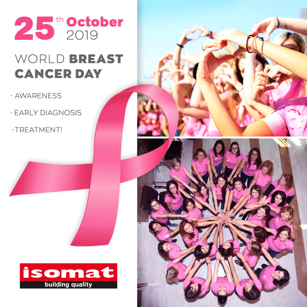isomateu's tweet photo. Awareness, Early Diagnosis, Treatment! ISOMAT's female employees wear pink to support the World Breast Cancer Day. #pinkday #breastcancer #hope #women #strength #feelingpink #worldday #isomat https://t.co/65W2RSTP12