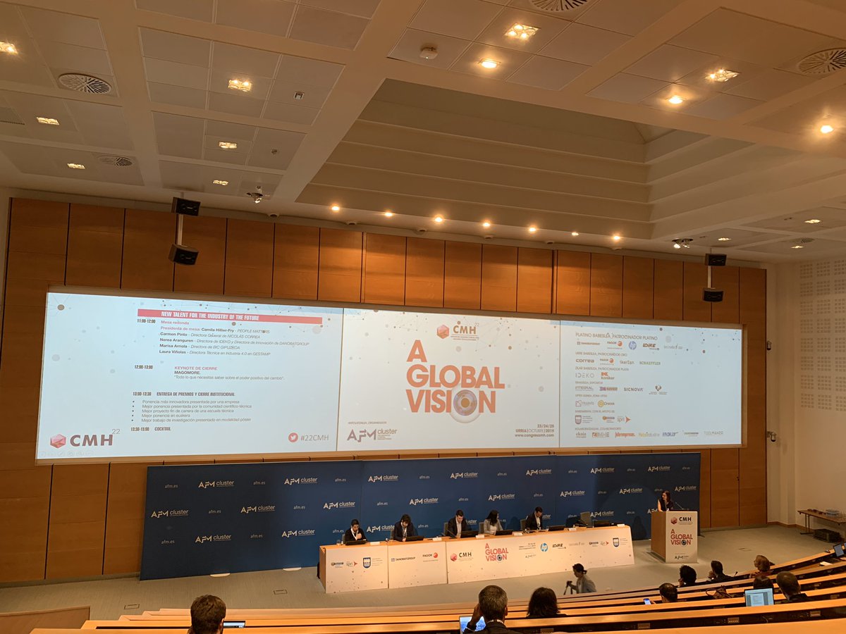 Un placer haber podido asistir a la 22ª edición del encuentro de referencia sobre el futuro de la #fabricación avanzada y su #digitalización. Nos quedamos con todo lo aprendido y el #networking tan enriquecedor #22CMH ¡Seguimos trabajando y mejorando!➡️bit.ly/2PimCNr