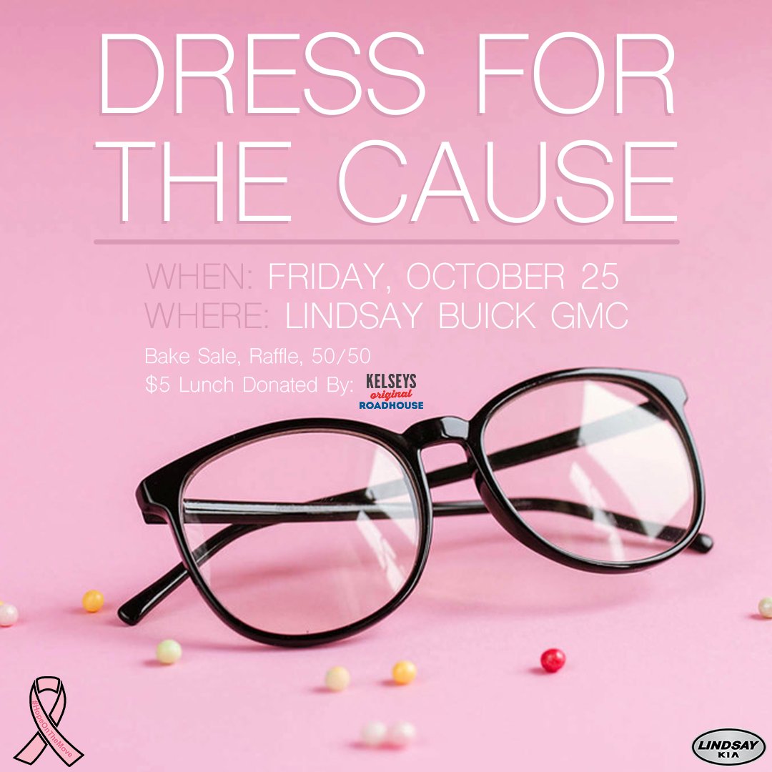 LindsayKIA's tweet photo. Today! Join us as we join @LindsayBuickGMC for a great day in support of the Breast Cancer Society of Canada. See you there! #DressForTheCause #HopeOnTheMove #breastcancer #breastcancerawareness #lindsaykia #kawarthas #kawarthalakes @BCSC https://t.co/Q527mOuA33
