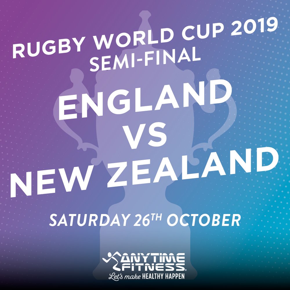 AnytimeWorthing's tweet photo. Best of Luck to England in the RWC 2019 Semi Final's tomorrow.

It's lining up to be an epic battle, so who do you think will win?

#GoEngland
#RWC2019
#England
#Worthing
#Anytimefitnessworthing
#Anytimefitnessuk
#Anytimefitness https://t.co/qwD7S2fTbM