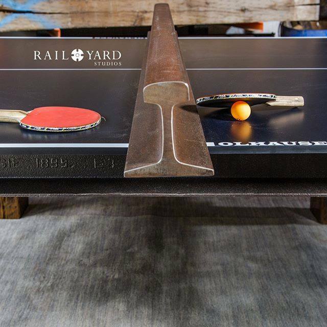 Game on. See that slight cant in the head of the rail? Guess which side the train ran on this one. Just the perfect height for the net - and it makes for a fantastic net! So much fun playing a little bit of spin off the head of the rail! ⠀⠀⠀⠀⠀⠀⠀⠀… ift.tt/2BTUxEx