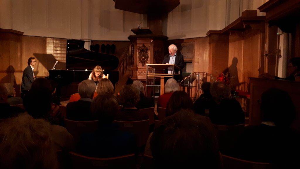 Woensdagavond 23 oktober genoten we van een geweldige avond met Jan Brokken, Lidy Blijdorp op cello en Tobias Borsboom op piano. Omdat er na de voorstelling veel vraag  kwam naar de gespeelde muziek, hierbij de lijst van werken: bit.ly/369qzu7 #K10D2019 #dekunst10daagse
