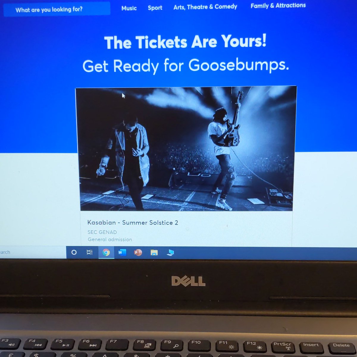 RuthBrown73's tweet image. Looking forward to June for more reasons than one now #kasabian #wellagain