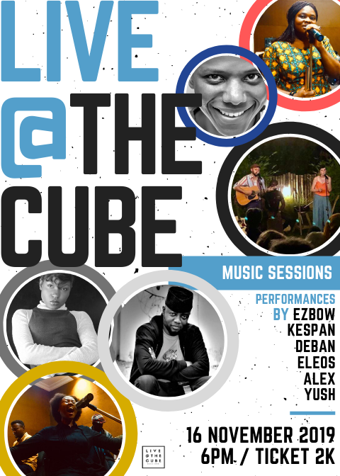 thecubeartcafe's tweet photo. We are excited to announce an amazing line up of artists , musical singers , songwriters and performers who will be LIVE at the cube cafe music sessions. 
Performances by :
Ezbow
Yush
Kespan
Deban
Eleos
Alex
and more...
Saturday 16th November
6pm - late
Tickets are 2k https://t.co/TnospPSAtN
