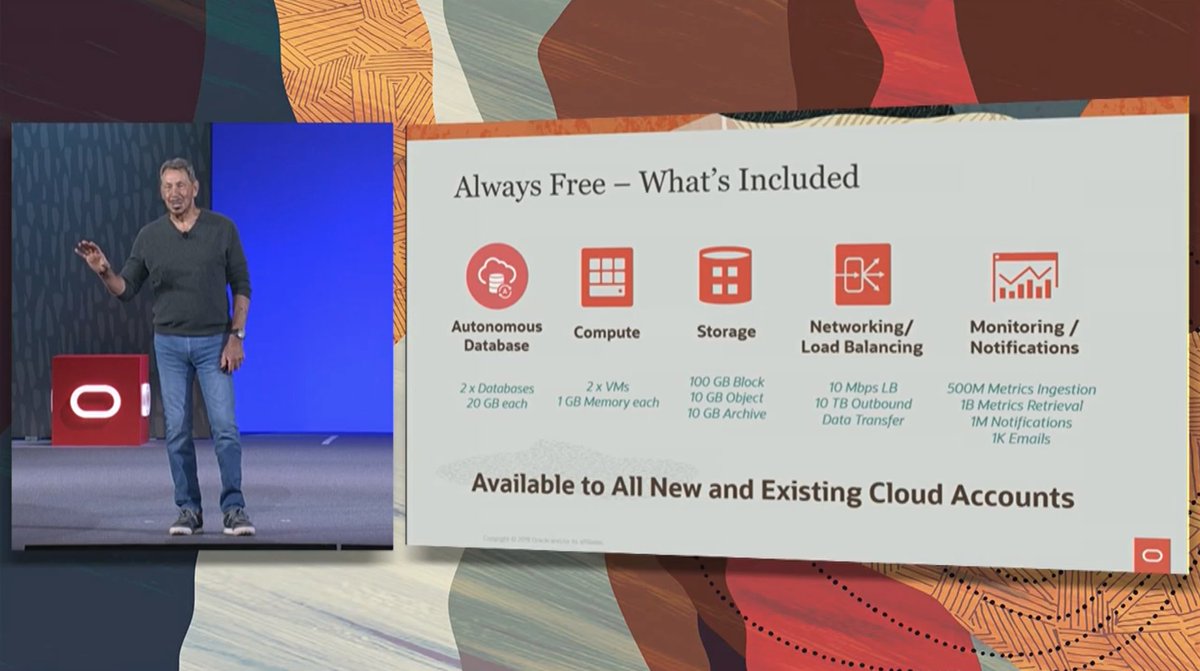 Oracle_DE's tweet photo. Die #OOW19 ist vorbei und es gab viele News – einen Überblick über die spannendsten Neuerungen bei #Oracle verschafft @Oliver_Hoess hier: https://t.co/zTGjxsLWcF #AutonomousLinux #Linux #AutonomousDatabase #Cloud https://t.co/mf0L9Clsp5
