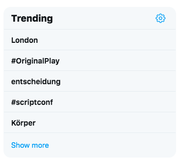 scriptconf's tweet image. And #scriptconf is trending!