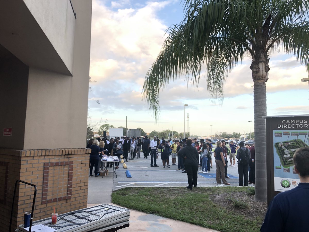 otcsouthcampus's tweet photo. Things are getting underway here at OTC Mid Florida for the NAF Career Awareness Expo! @nafcareeracads
#forstudentsnotprofit https://t.co/fBaFxzB3kD