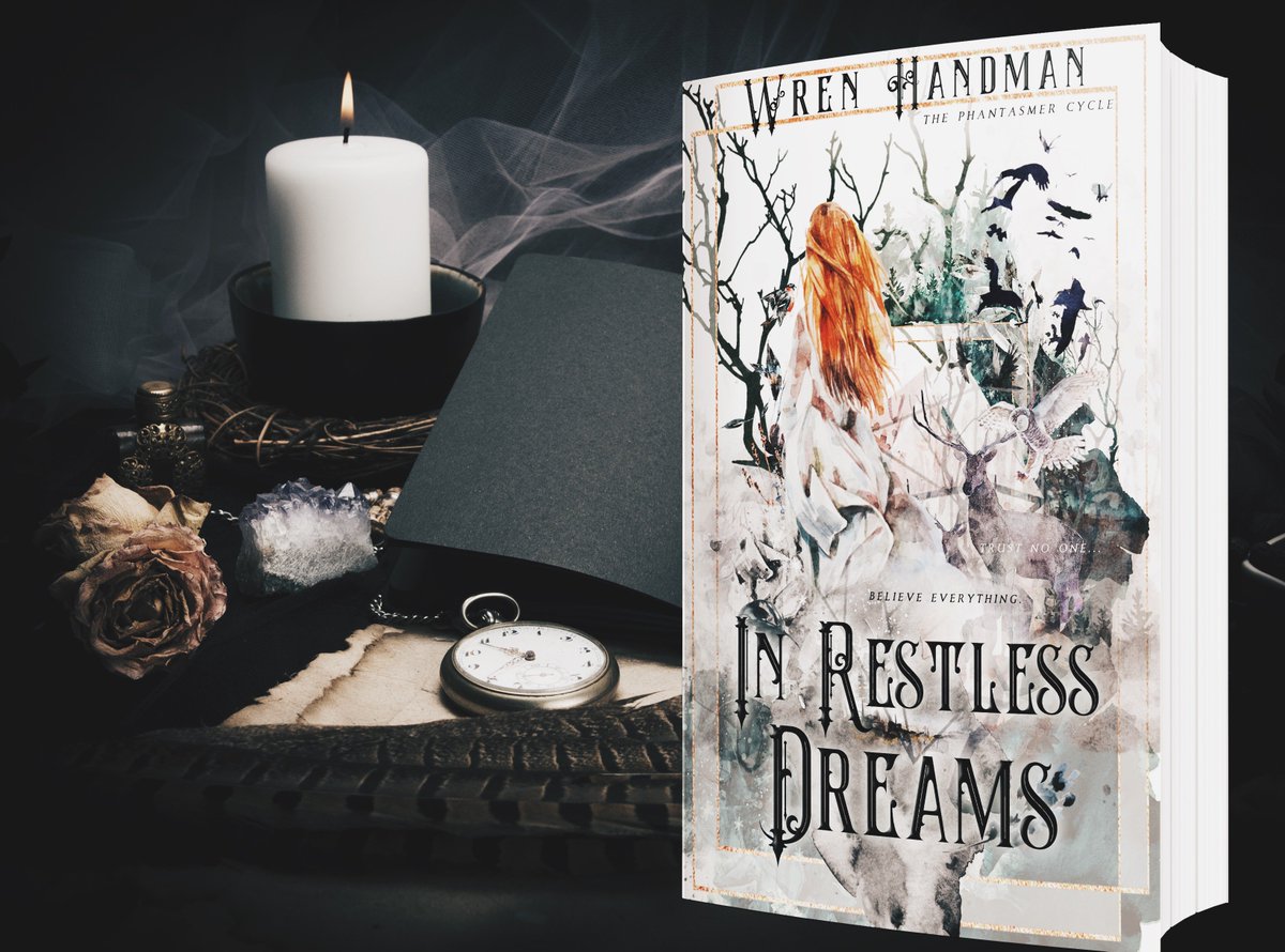 #QOTD : What do you think of this cover?

🌙 COVER REVEAL ✨

Today is the cover reveal for IN RESTLESS DREAMS by @WrenHandman ! It is the first installment in the Phantasmer Cycle coming January 2020! Get ready for a war between the Fae...

#coverreveal #books #inrestlessdreams