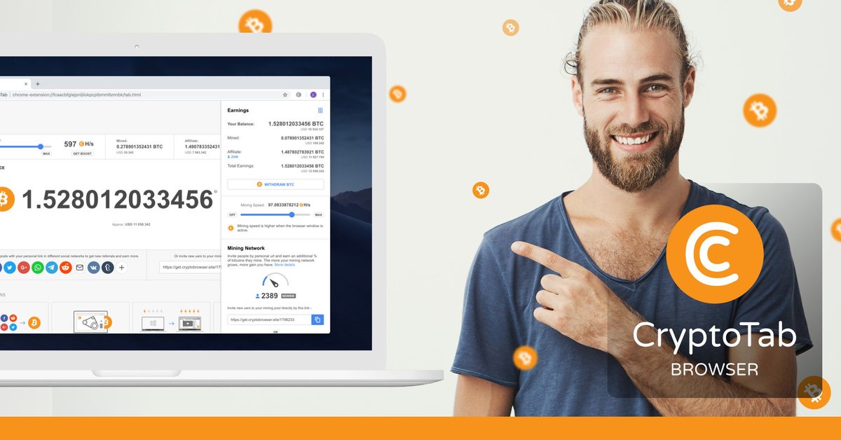 Now you can get Bitcoins right in your browser! Believe it or not, you' re just 1 click away from unique, online stream of income. Go through this link get.cryptobrowser.site/7616321 - and get your money! 

#bitcoin