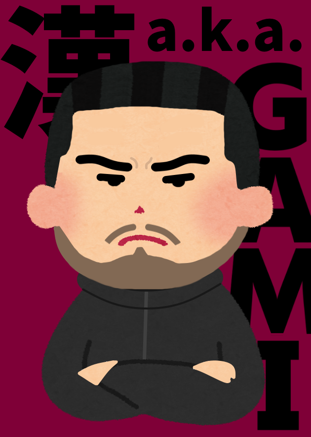 いらすとや風ラッパー