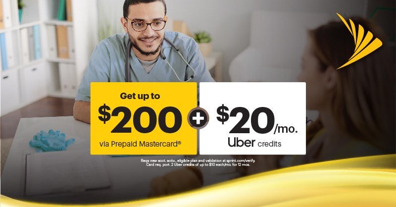 MrMarketingKing's tweet photo. ⚕️#HealthcareEmployees 👹 @The_BMC Monsterous savings 💰await you at Sprint! Don’t be 👻scared, saving is a 🍬 treat! Get up to $200 on a 💳Prepaid Mastercard® &amp; $20 a month in 🚘Uber credits! See store for complete details. #PublicSectorDiscounts #SprintWorksProgram https://t.co/oQDQ3hL7mS