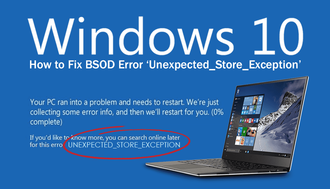 Bad system config info. Unexpected Store exception Windows 10. Unexpected Store exception Windows 10 ошибка. Bad config System Windows 10. Ошибка Bad System config info Windows 10.