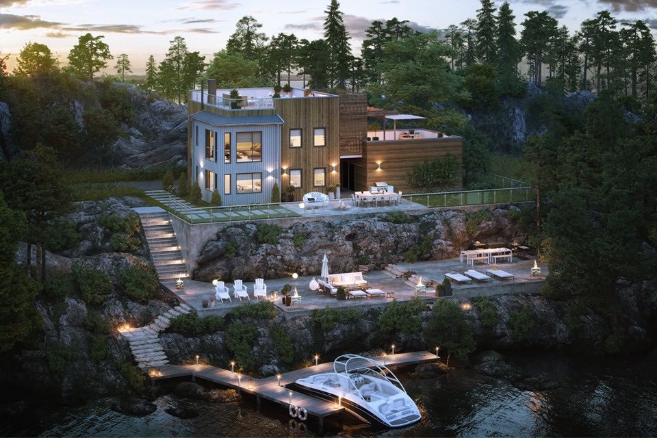BoligPartner's tweet photo. Elegante Mira er flaggskipet i Moderne-serien vår. Hva synes du om dette luksuriøse funkishuset?

Se flere bilder av huset her: https://t.co/1V2DRIZHIL https://t.co/R6RQgDu471