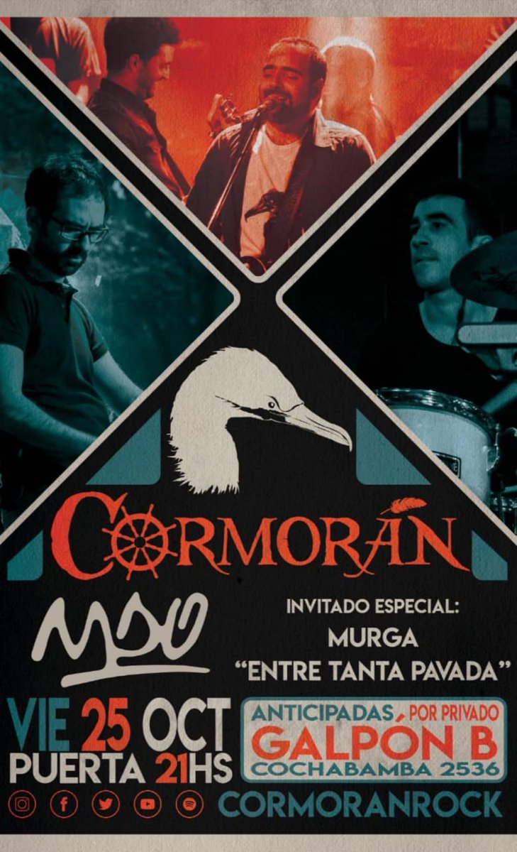 CormoranRock's tweet photo. Esta noche, FIESTÓN!!! https://t.co/jSUrIBSgk3
