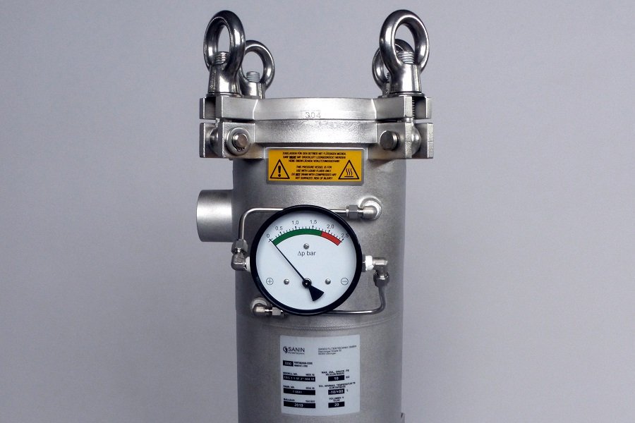 #FilterElements must be replaced after a certain time, but when exactly? Our #FilterHousings with differential pressure gauge indicate the right time for the filter change.